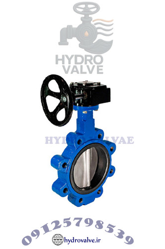 شیر پروانه ای لاگ گیربکسی دیسک چدن PN16 وگ بی همتا