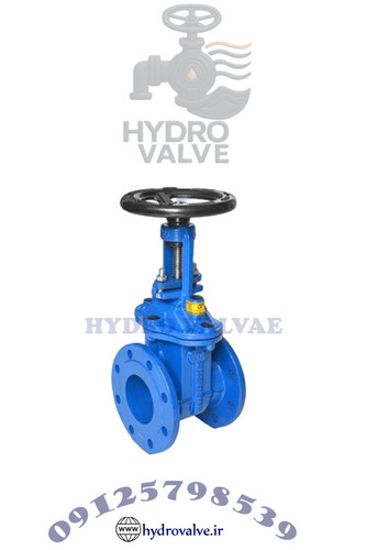 شیر فلکه کشویی (محور صعودی) زبانه لاستیکی PN16 وگ بی همتا